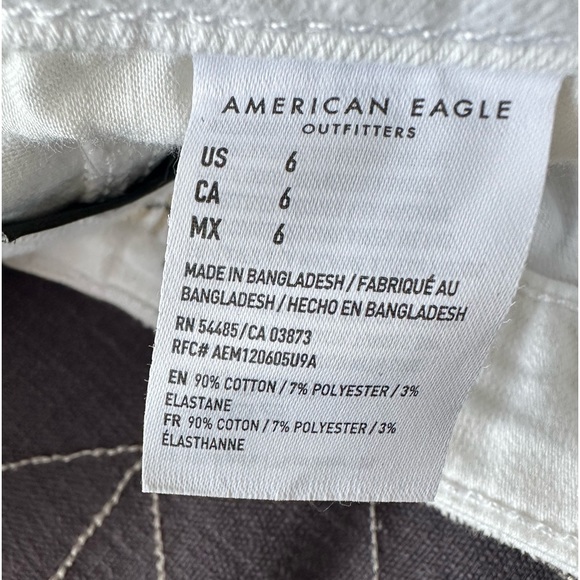 AE Ne(x)t Level High rise Denim Short Short sz 6 - Picture 5 of 15